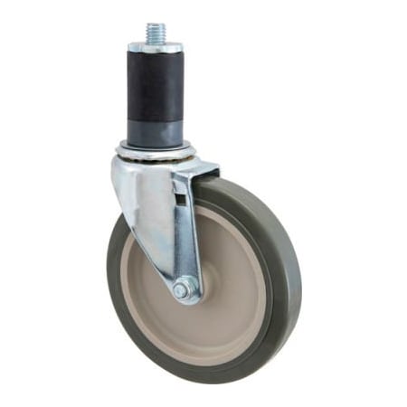 Allpoints Allpoints 1201182 Caster, Stem (5", Gry) 1201182
